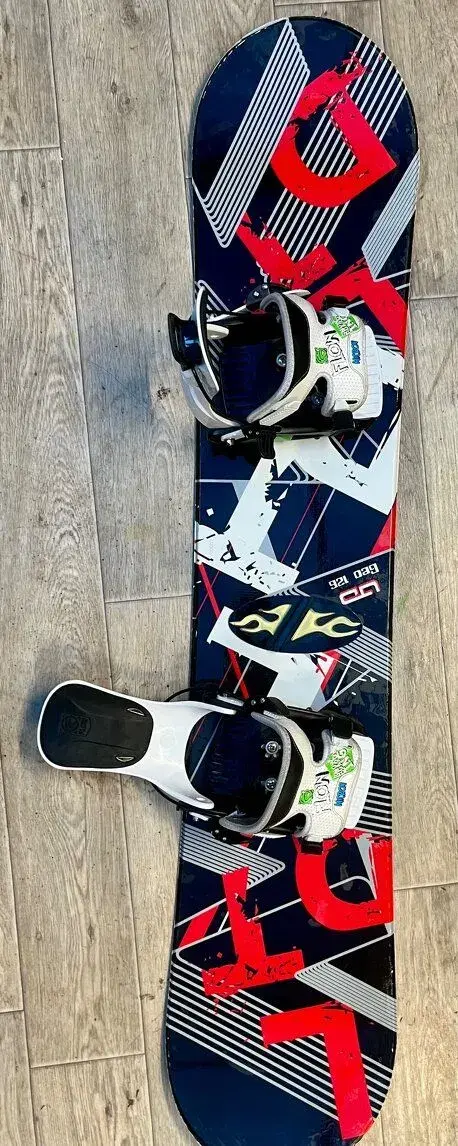 Dětský snowboard LTD 126 - vázání FLOW
