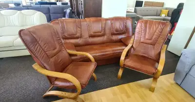 Sedací souprava FINE 3F+1+1 kůží