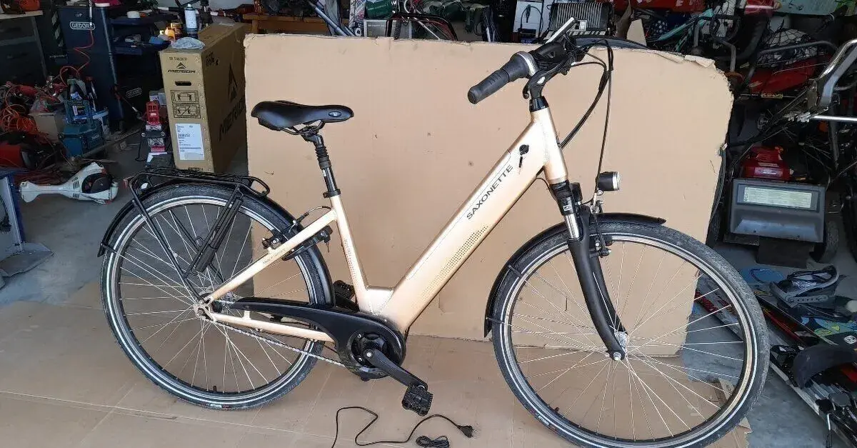 Krásné elektrokolo Saxonette 18"