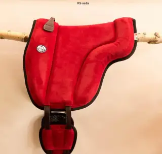 Jezdecký PAD Brockamp červený Full Nový