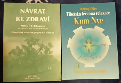 Dvě knihy o zdraví, super stav