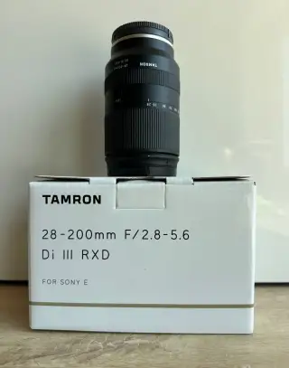 Tamron 28-200 mm F/2.8-5.6 Di III RXD pro Sony E (full frame