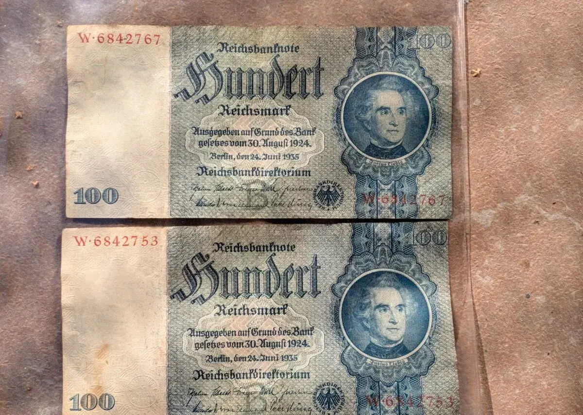 100 Reichsmark z roku 1935