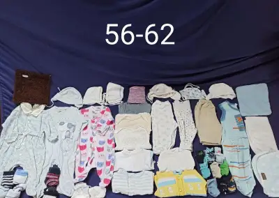 Balík oblečení miminko 56-62