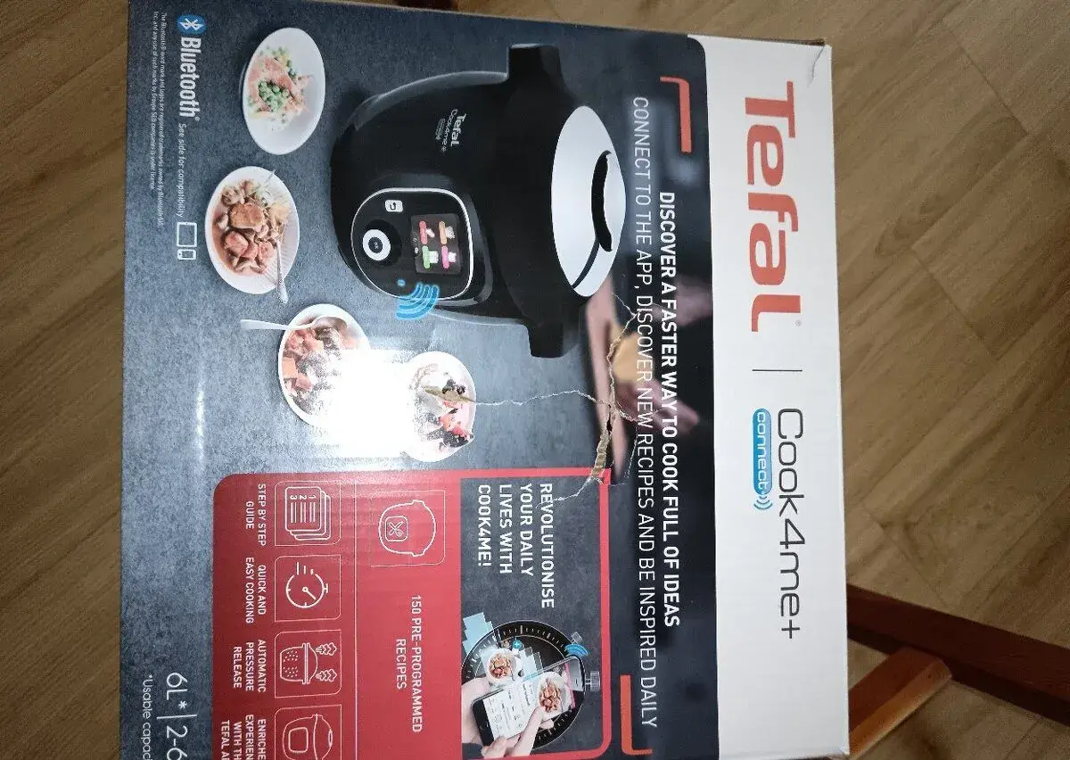 Multifunkční elektrický hrnec Tefal Cook + Crisp Lid EY15083