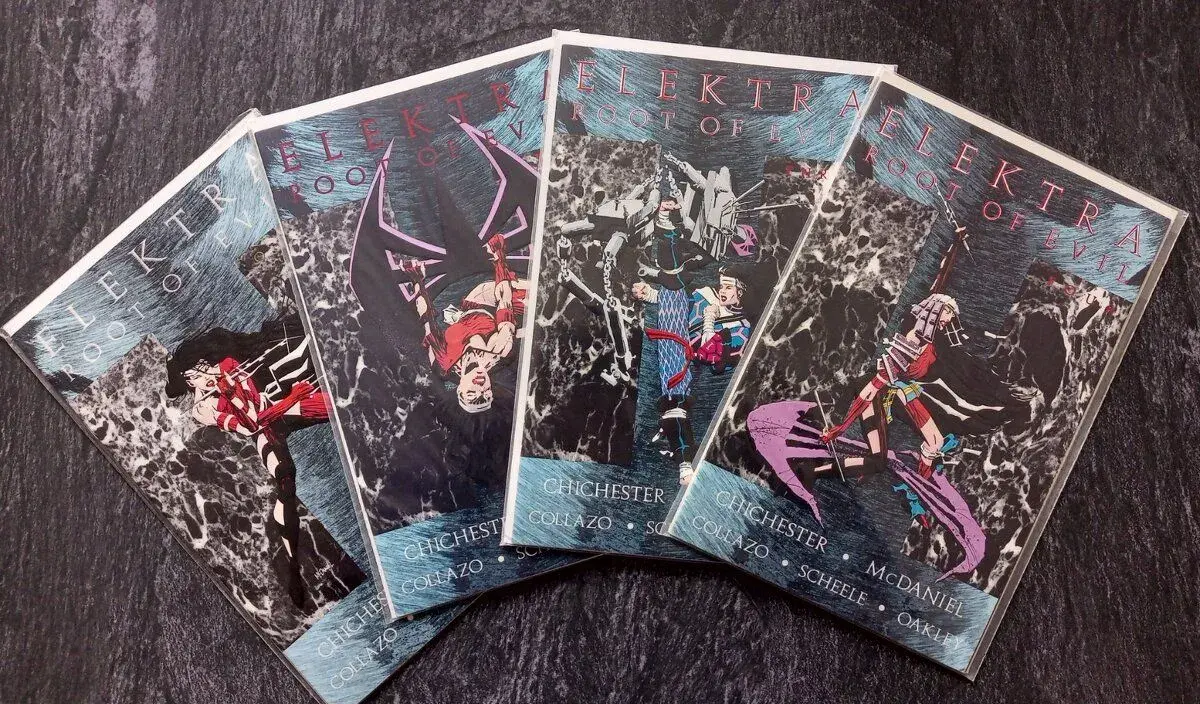 Elektra Root Of Evil #1-4 (1995) Complete Set