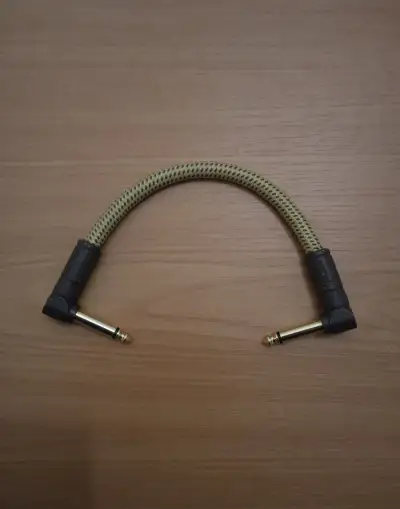 Fender Deluxe Series Patch kabel 15 cm Tweed