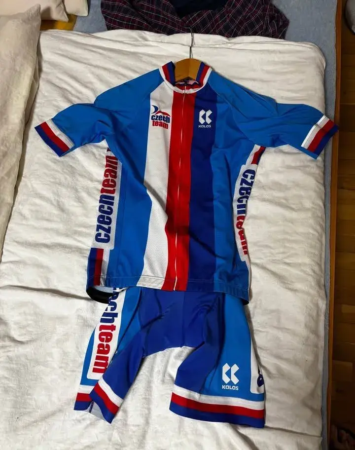 Cyklistický dres + kraťasy české reprezentace (Kalas)