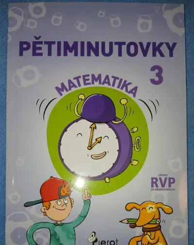 Pětiminutovky 3 matematika (cvičebnice)