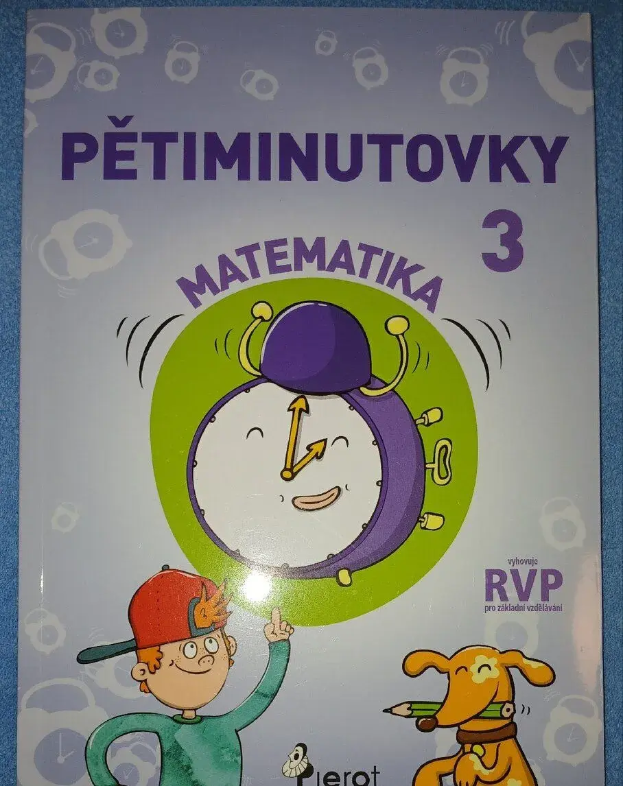 Pětiminutovky 3 matematika (cvičebnice)