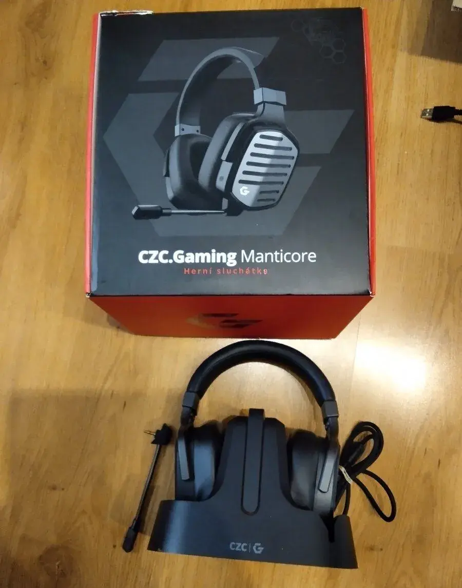 Bezdrátová sluchátka CZC.Gaming Manticore