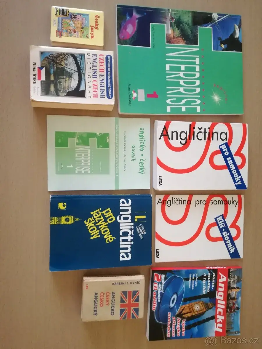 Angličtina učebnice slovník