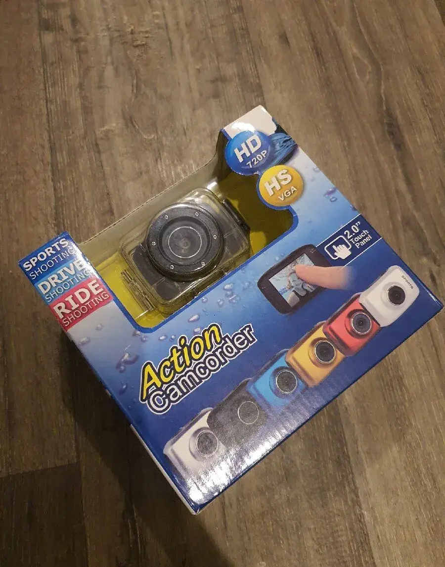Sportovní vodotěsná kamera HD