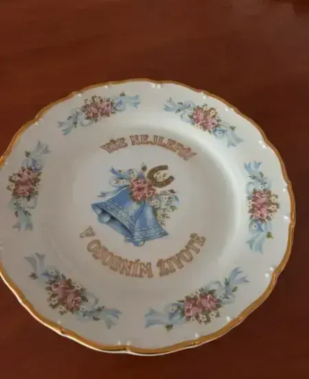 Porcelánový talíř Vše nejlepší v osobním životě