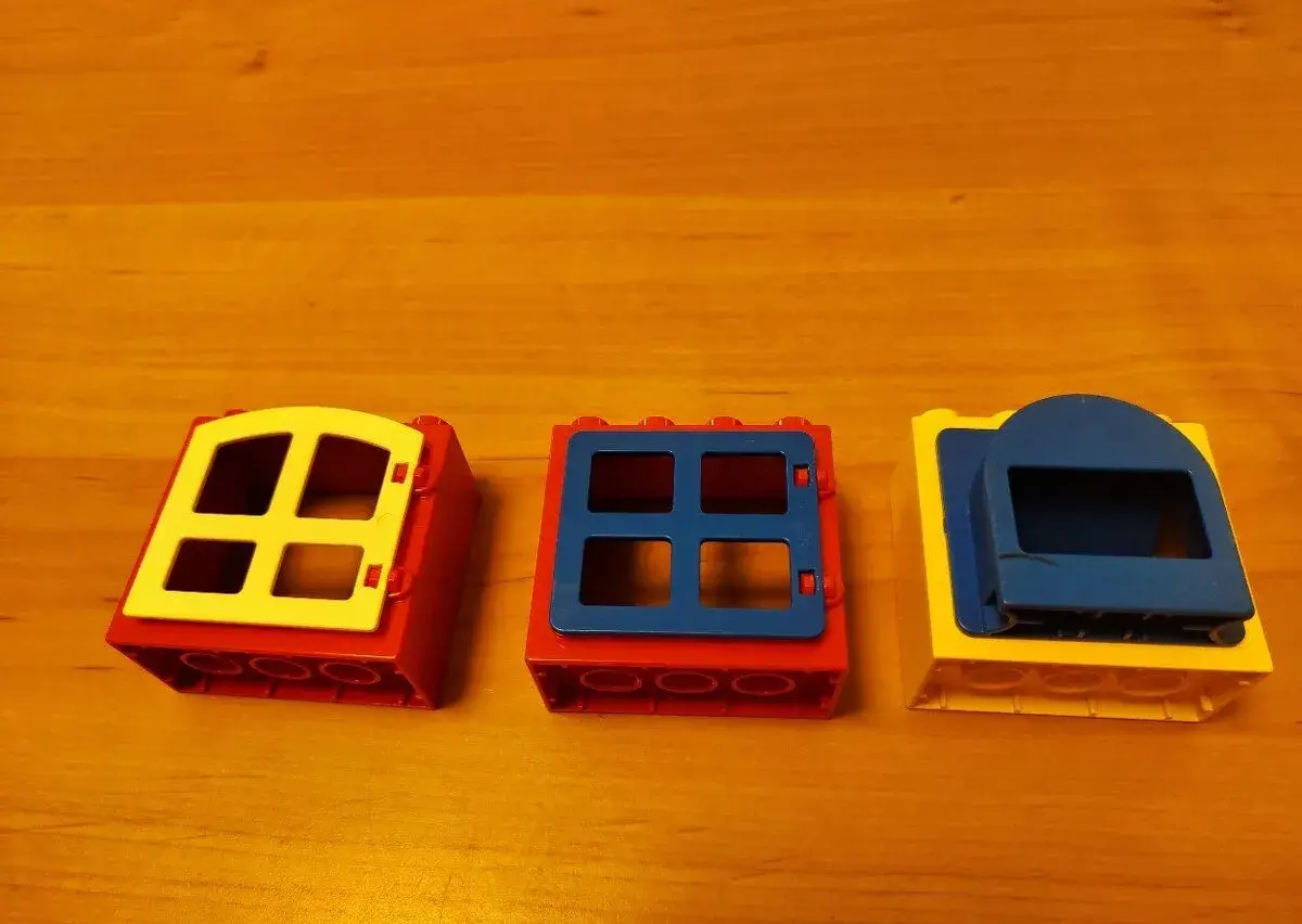Lego duplo - okno, schránka