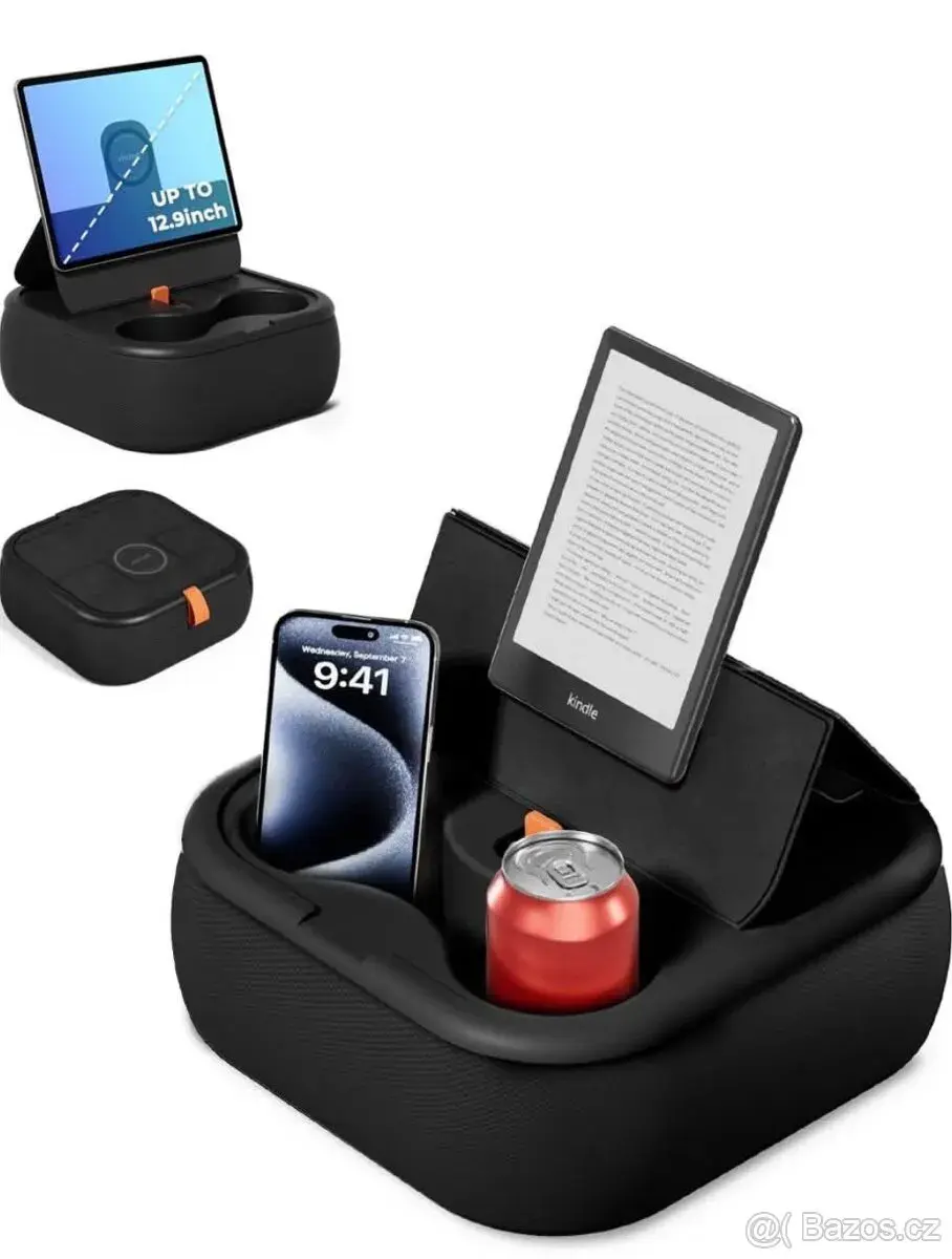 Stojan na mobil, tablet, nápoj.