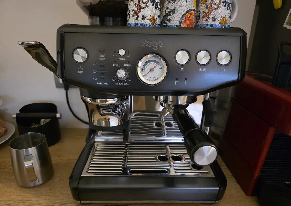 Sage Barista Express Impress (SES876) – Černý, v záruce