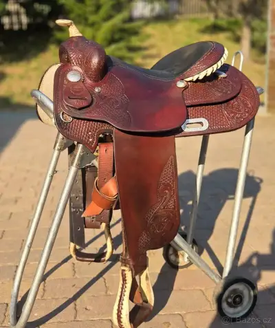Westernove sedlo Langhorn 16,5