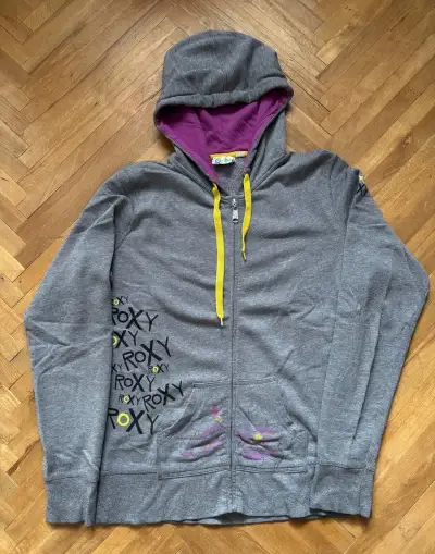 Dámská mikina Roxy na zip s kapucí, vel. XL