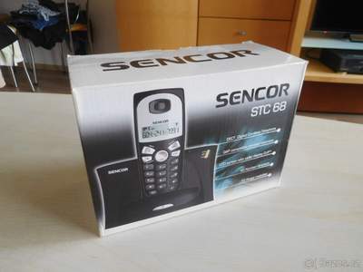 Digitální bezdrátový telefonní systém Sencor STC 68