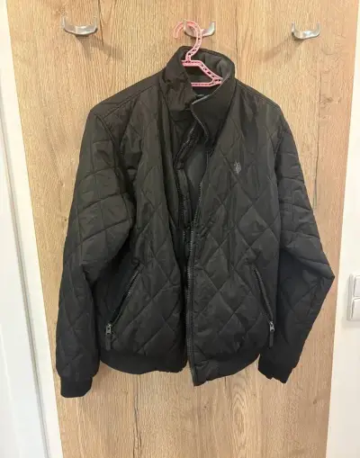 Pánská zimní bunda U.S. Polo Assn. vel. M, černá