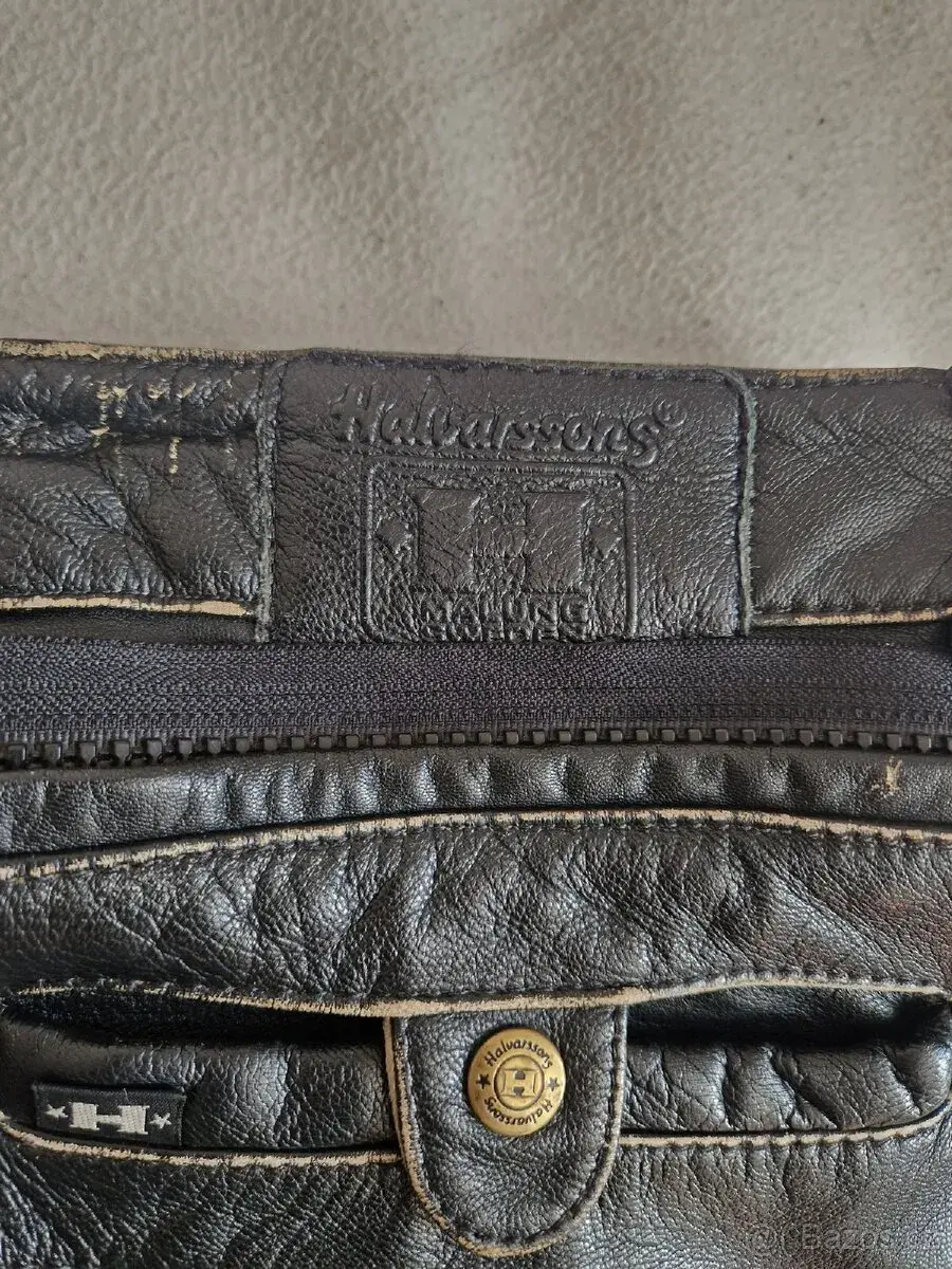 Moto kožené kalhoty Halvarssons,vel.L 52