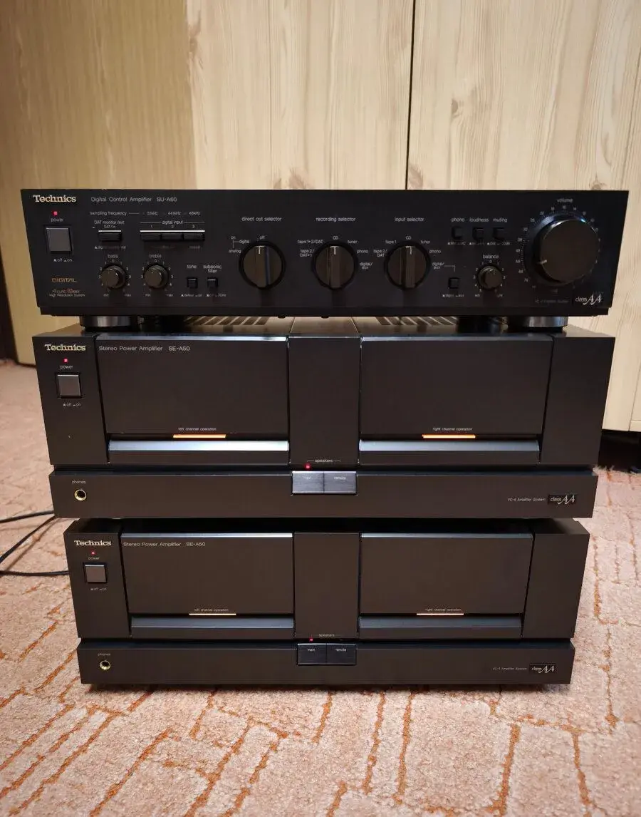 Technics SU-A60 + 2x SE-A50 - platí do smazání