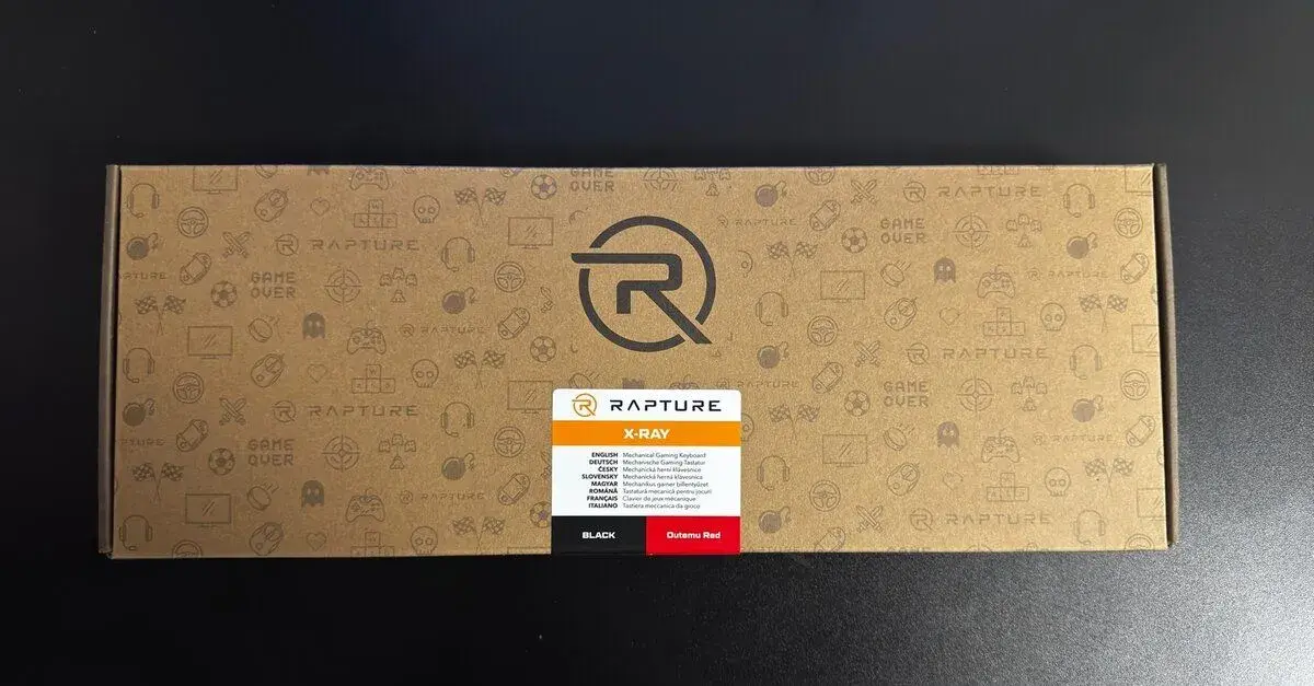 Úplně novou klávesnici Rapture X-Ray