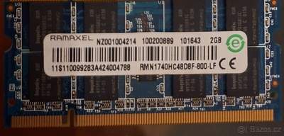 RAM DDR2 Ramaxel RMN1740HC48D8F-800-LF
