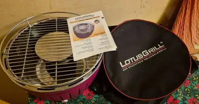 Přenosný bezkouřový gril LotusGrill