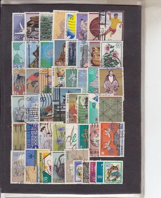 Sestava známek Japonsko