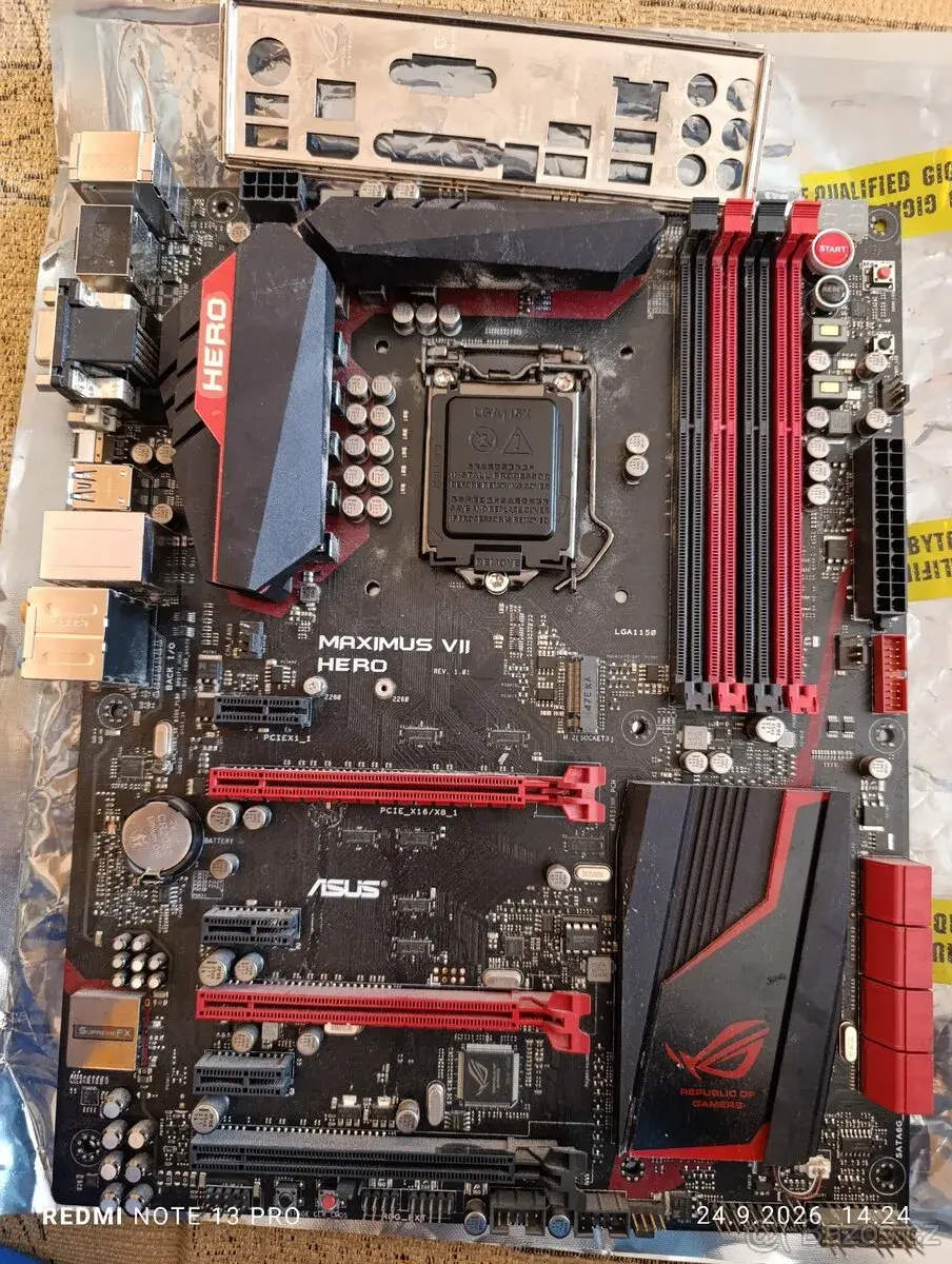 Asus Maximus Hero VII socket 1150