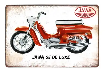 plechová cedule - Jawa 05 De Luxe