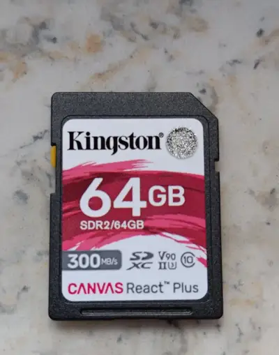 Kingston SDXC 64GB - záruka