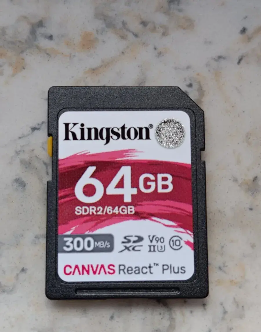 Kingston SDXC 64GB - záruka