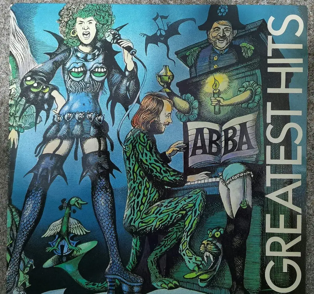 ABBA – Greatest Hits (LP 1975, First Swedish Press
