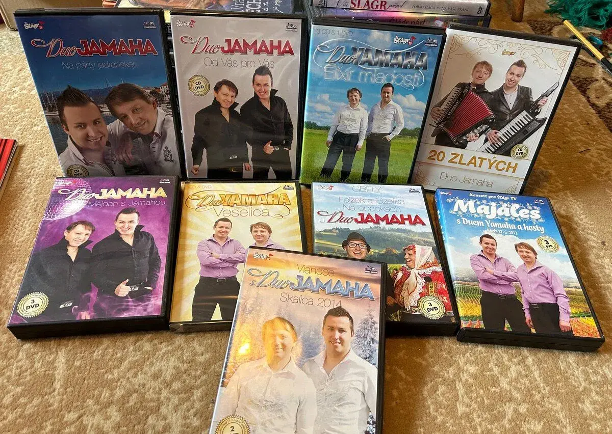 CD&DVD Duo Jamaha Šlágr tv Česká muzika