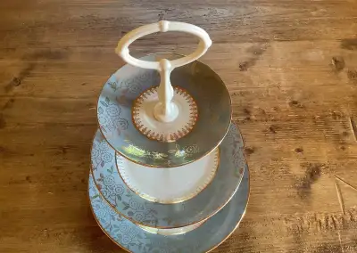 Retro porcelánový podnos