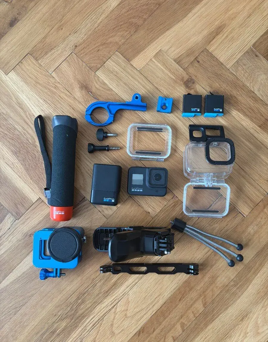 GoPro HERO 8 BLACK + příslušenství