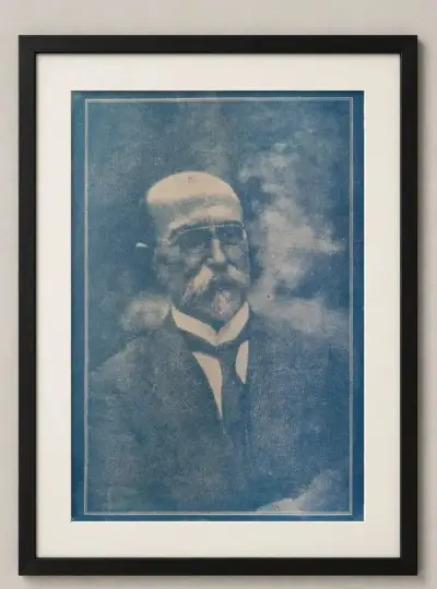 T. G. Masaryk – portrét 1918, autorský tisk A4