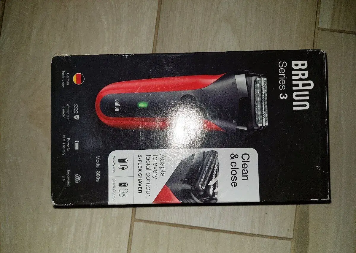 Holící strojek Braun series 3