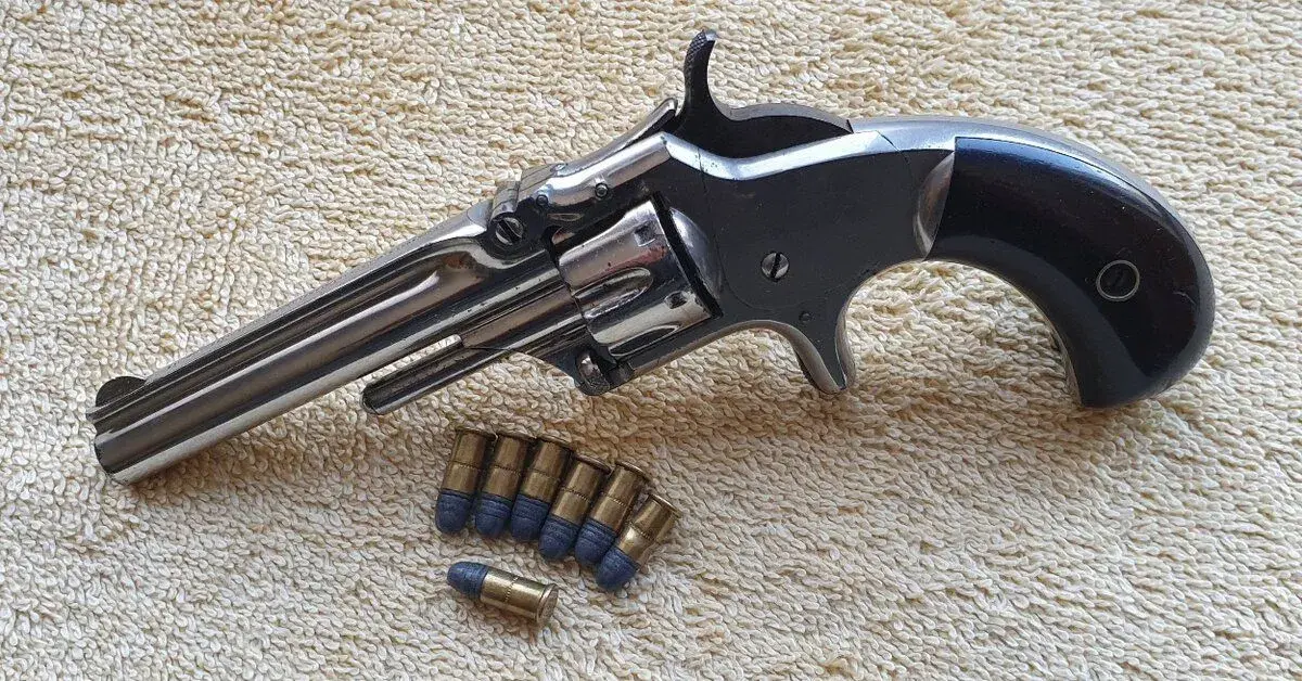 Historický revolver Smith Wesson cal.22RFSA1870