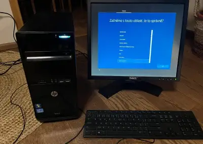 HP stolní počítač