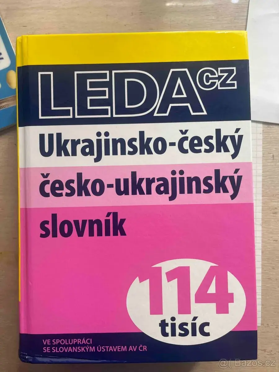 Ukrajinsko-český slovník – perfektní stav