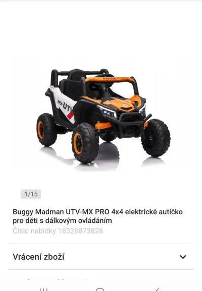 Elektrické autíčko