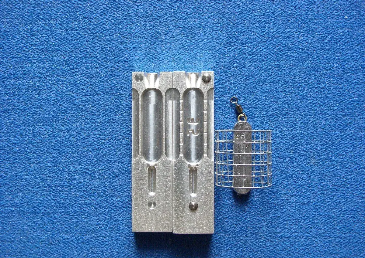 Forma na olůvka-"FEEDER-KOŠÍK"- 35gr/5oček