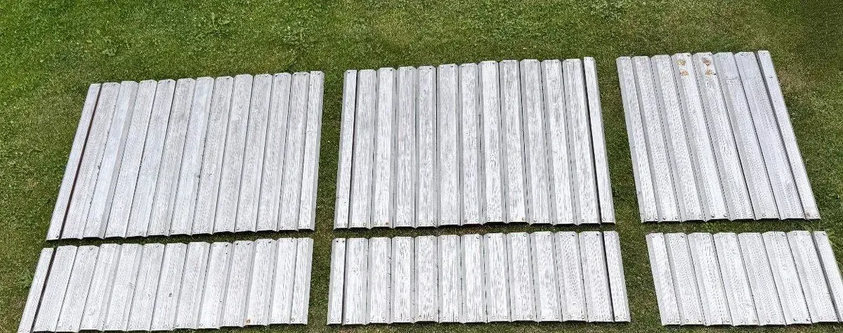 Dřevěné fošny 7,2m2 tl. 3 cm