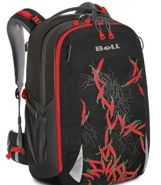 Nošený školní batoh BOLL SMART 24 Chilli Peppers