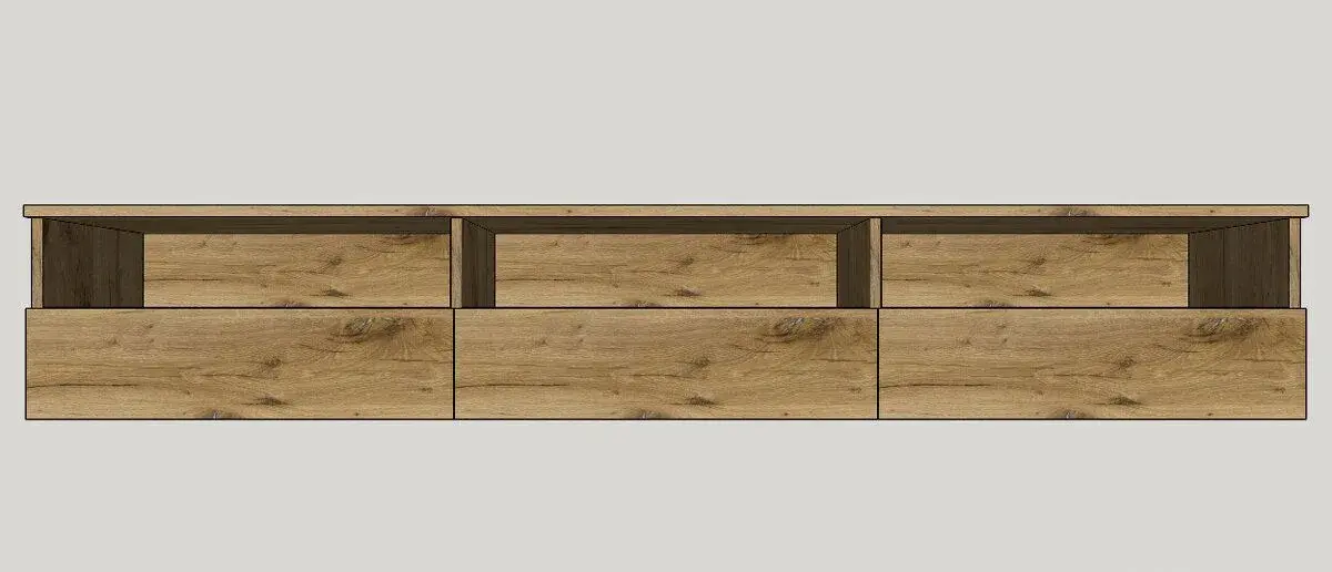 Závěsný TV stolek