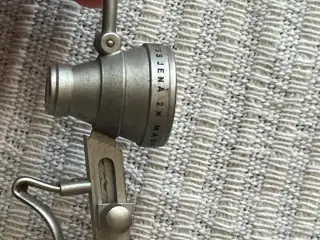 Carl Zeiss Jena 2× lupové brýle DDR originální pouzdro